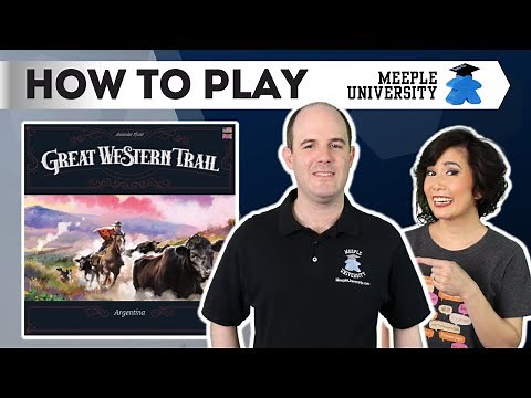 Great Western Trail Argentina 🚂 - Full rules for how to play without prior knowledge of original GTW