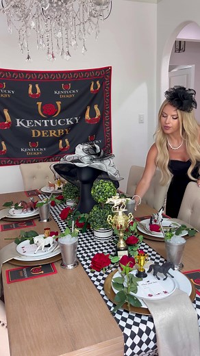 Kentucky Derby Party!🏇 Putting together a derby party setup!👒 Easy and cute ideas for your party at home! I got mostly everything from Amazon! #kentuckyderby #derbyparty #kentuckyderbyparty #derbyfashion #kyderby #churchhilldows