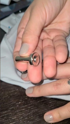 Install a grommet in your clothing. #sewing101 #sewinghacks #sewingprojects