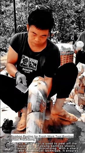 Bamboo Peeling for Fresh Work Tool Bamboo Shoot Processing for time saving work