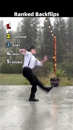 Ranked the Most Insane Backflips 💥 #shorts