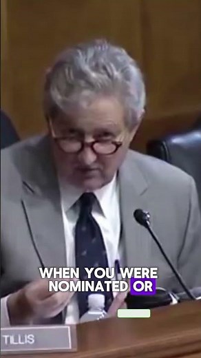 No, I Am Not” — Kennedy Shuts Down Nominee on Question of Faith #senatehearing #senatorkennedy #usa