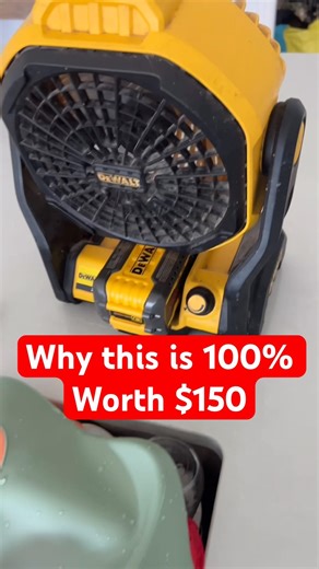 $150 DEWALT fan that actually works #review #dewalt #tools