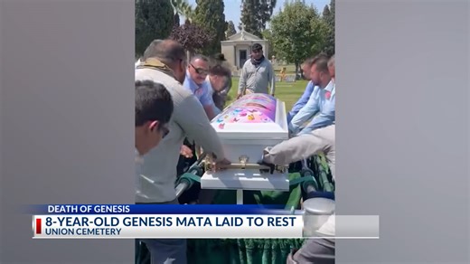 Genesis Mata laid to rest in private funeral service