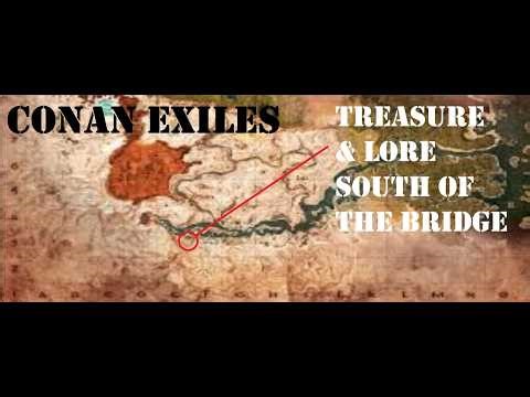 Conan exiles Treasure South of the Bridge