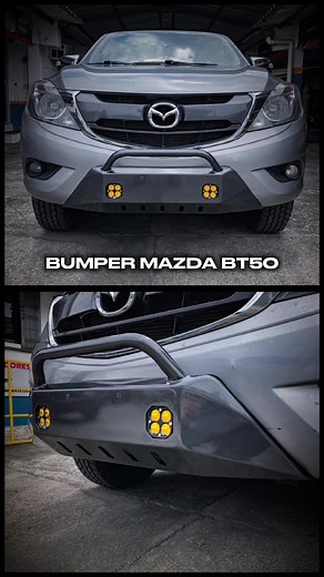 Fabricación de Bumper Central para Mazda BT50 Pro