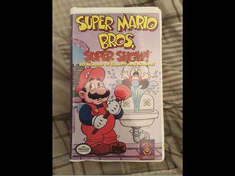 The Super Mario Bros Super Show 90 Minutes of Super Fun & Games (Full 1993 Goodtimes Home Video VHS)