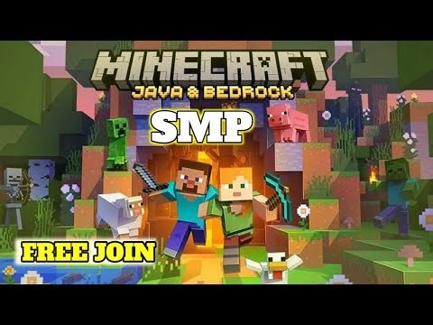 Public Smp 24/7 Server | Java + MCPE/Bedrock Edition | With Subscriber | 1.21