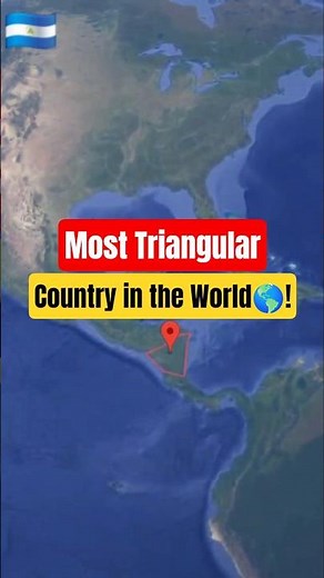 3 Countries That Look Surprisingly Triangular 😳 Wait for #1
