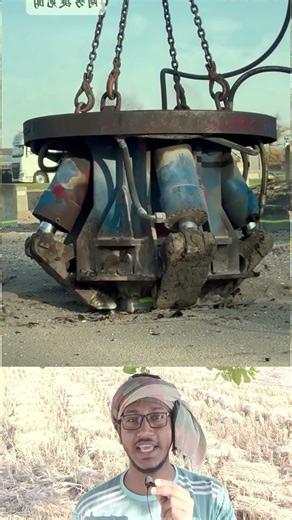 Top Learning Tools for Tech 🔥Enthusiasts | শক্তিশালী মেশিন দিয়ে পিলার ভাঙার প্রক্রিয়া 🏗️ #shorts