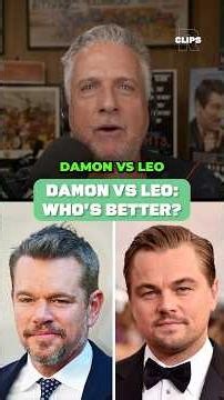 Matt Damon or Leonardo DiCaprio?? 👀