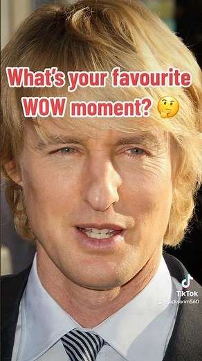Did you know Owen Wilson has said WOW over 80 times in his career! That’s an insane amount!