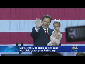 Gov. Ron DeSantis To Release An Autobiography In February