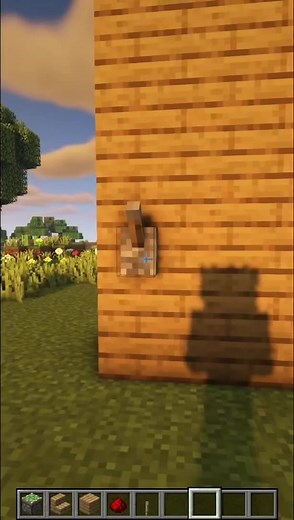 How to make a Hidden Staircase in Minecraft! Follow for more! #minecraft #minecraftbuilds #minecrafttutorial