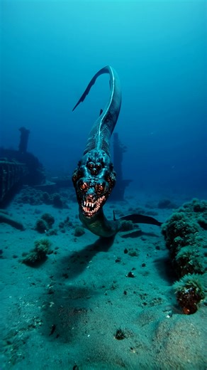 Deep Siamese Fish Exploring the Creepy Depths of the Ocean