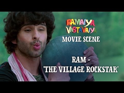 Ram - 'The Village Rockstar' - Ramaiya Vastavaiya Scene - Girish Kumar