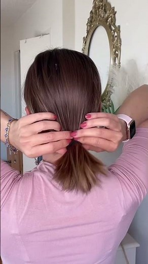 How to use a small claw clip ✨ #hairstyle #hairtutorial #peinadosfaciles