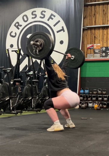 I love snatching #crossfit #olylifting