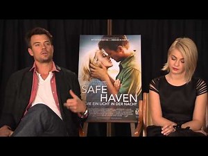 My interview with Josh Duhamel and Julianne Hough for 'Safe Haven'
