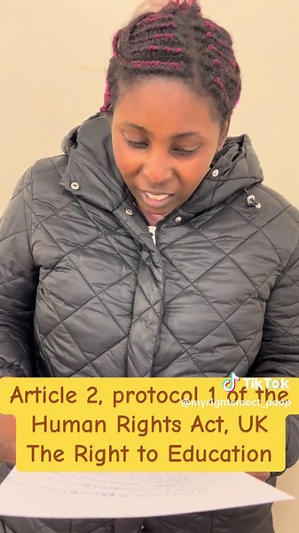 In this episode of our #HumanRightsActUK expaliners, Chloe from Blaenau Gwent People First shares about our Right to Education #HumanRights #learningdisabilities #disabledrightsarehumanrights #Education #educationisforeveryone #lifelonglearning #tiktokeducation
