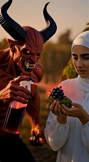 Shaytan Poisoned Her Grapes… Bismillah Burned Him 🔥😱 | #surahahzab