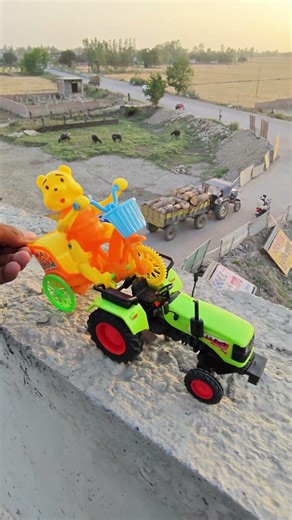 RC Tractor remote control And Monkey Scooter Unboxing And Testing Short 🔥