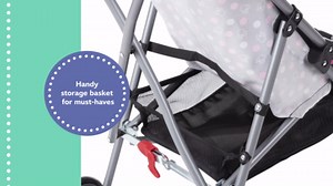 Disney Baby Comfort Height Character Umbrella Stroller with Basket, Modern Minnie, Toddler, Unisex - Walmart.com