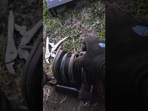 2005 Toyota Camry Rear Shocks Replace and How to use a Coil Spring Compressor tool🛠🛠