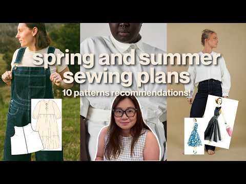10 Patterns I Want to Sew this Spring & Summer | Memade Wardrobe Plans
