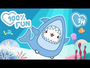 The Cutest Shark in the Ocean! 🦈💛 Molang’s Underwater Adventure