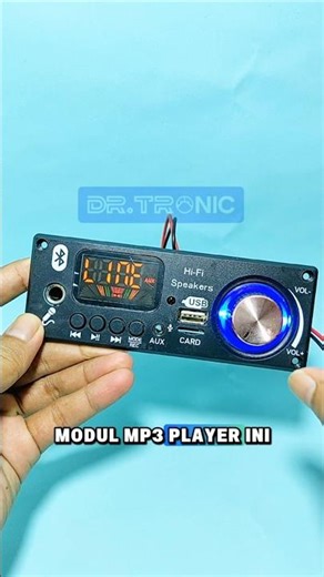 module mp3 player yang sudah ada Bluetoothnya dan sudah stereo #amplifier #sound #soundhoreg #mp3