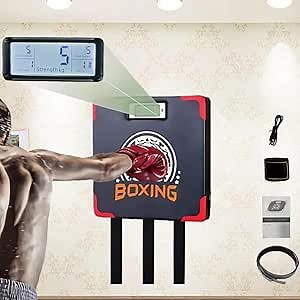 Boxing Strength Tester, That displays Strength and Speed, a Punch Machine with Adjustable Height, a Household Boxing Wall Hanging Machine, Adult and Kids Boxing Training Equipment.