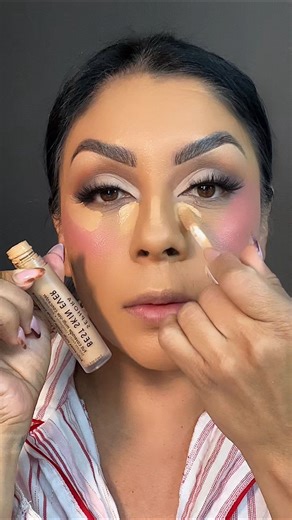 ✨✨Rosemary✨✨ on Instagram: "Holiday Glam Makeup look 💫✨ @benefitcosmetics Brow pencil @frankierosecosmetics Concealer -Chai @elfcosmetics Face primer @onesize Matte primer @charlottetilbury Flawless Foundation -7.5 @lagirlcosmetics Concealer on the eyelids - Vanilla @kkwbeautycosmetics Eyeshadow palette @maybelline Brown Eyeliner -Brown expression @ardellbeauty Lashes @juviasplace Cream Blush - Rosey Posey @sephoracollection Concealer- 14Y @yslbeauty Setting Powder - Lavender @morphebrushes Bro