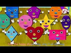 Let Us Sing Together Song | Ack Shapes Kids Songs
