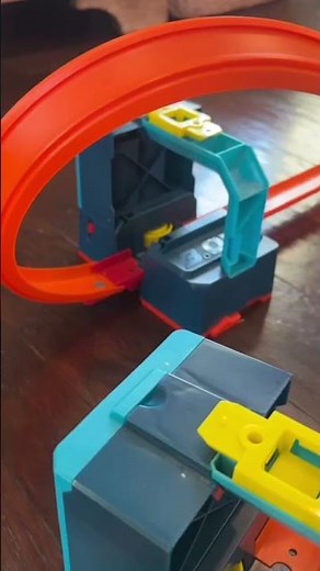 Hot Wheels Double Loop d’Loop Track Design. #toys #kids #crazycars #stuntcar #hotwheelscarculture