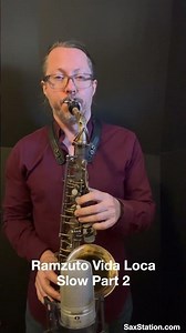 Slow Ramzuto Vida Loca Part 2 Alto Saxophone Neal Battaglia
