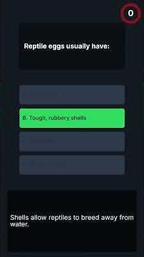 Amphibians & Reptiles: Animal Biology Quiz