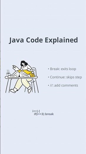 Break vs Continue vs Comments in 30 Sec 🔥 (Fast) SOLTO #facts #fyp #viral