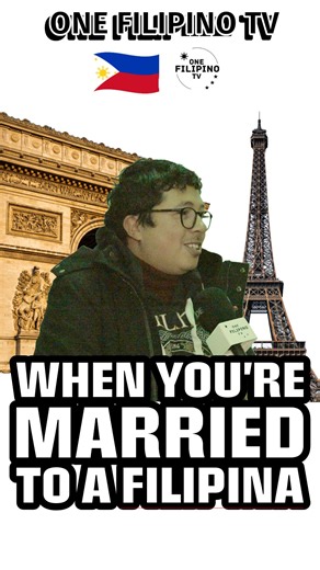 588K views · 6.1K reactions | When you're Married to a Filipina... #philippines #filipino #afam #parís | ONE Filipino TV | Facebook