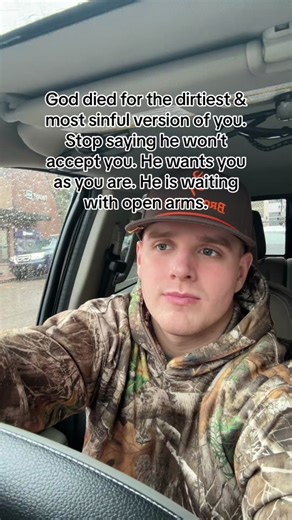 It is beautiful that God died for all of us. He sent his song to be crucified for all the sin. God just wants to have a relationship with you. He wants to love you for who you are now. • #fyp #fypシ #foryoupage #foryou #christian #christiantiktok #believer #biblequotes #bibleversedaily