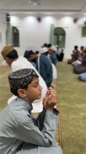 Kids Learning to Lead Salah 🕌 | Beautiful Practice in Masjid