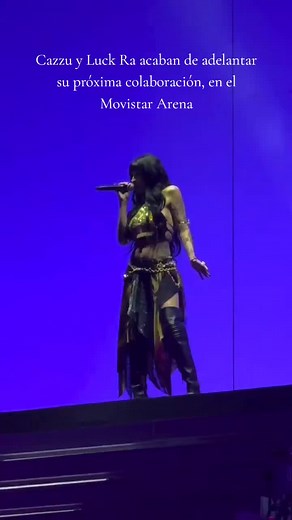 Cazzu y Luck Ra: Nueva colaboración en Movistar Arena