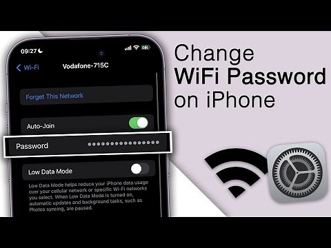 How to Change WiFi Password on your iPhone! [2 Steps]