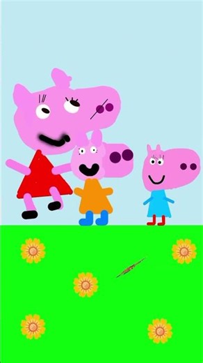 Peppa Pig"s a Logo in the Spring 🌼🌱🪴🐖 #funny #shorts