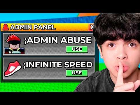 Using ADMIN PANEL to Troll My Friends in Escape Tsunami for Brainrot..