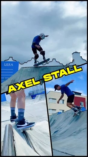 Skateperformance on Instagram: "How To Axle Stall #axlestall #skateafter40 #skateboarding #skatetips #skatetricks"