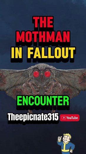 The Mothman in Fallout 76 #fallout #gaming #fallout76 theepicnate315 (source) https://youtu.be/jMaQNvPeExA?si=9sOZ-wlh3TPIUvZc