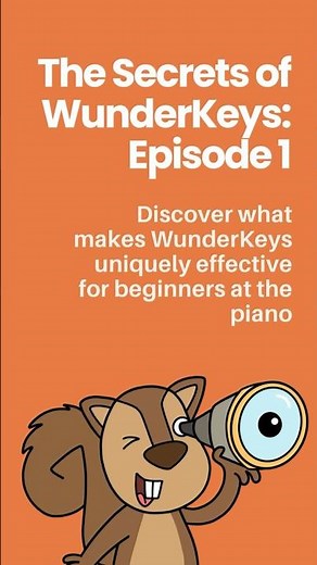 Beginner Piano Revolution: How WunderKeys Makes Reading Notes Simple #WunderKeys #Shorts