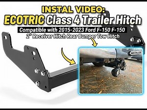 2018 F-150 XLT Gets New Towing Hitch - Here's How