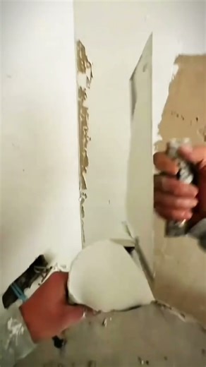 How to plaster walls easily with white cement